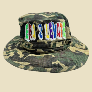 Camo Embroidery Bucket hats