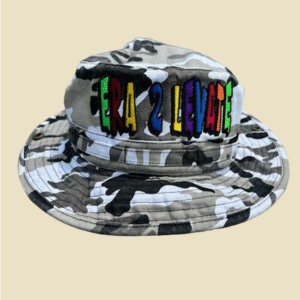 Camo Embroidery Bucket hats