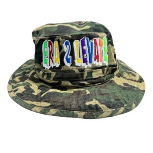 Camo Embroidery Bucket hats