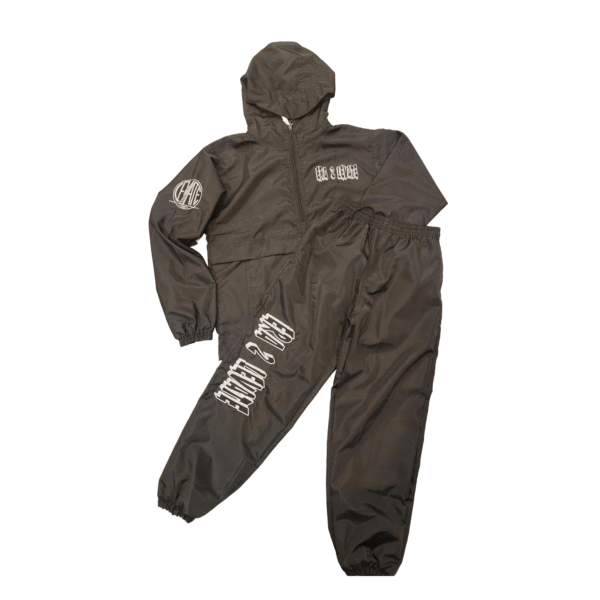 Windbreaker Tracksuit with Reflective Logo